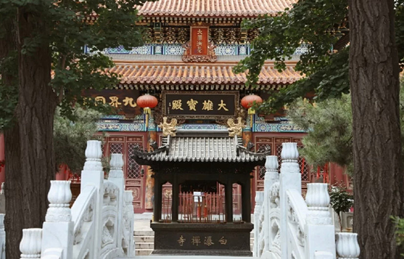 北京,云雷阁,车神殿,九龙环绕金童,门头沟白瀑寺