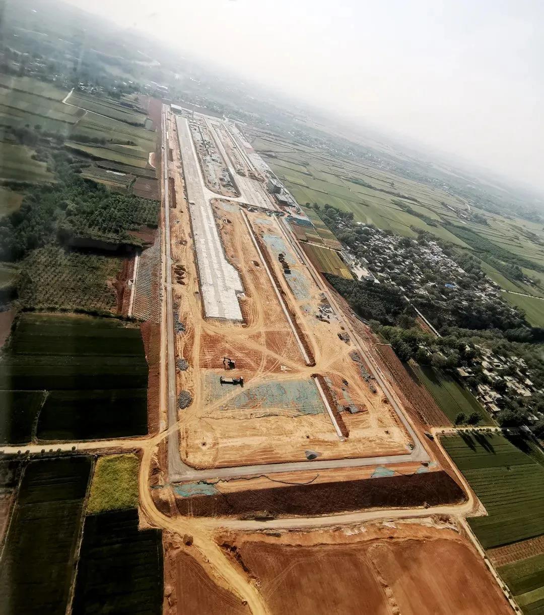洛阳龙门通用机场建设稳步推进,6月底具备试飞条件