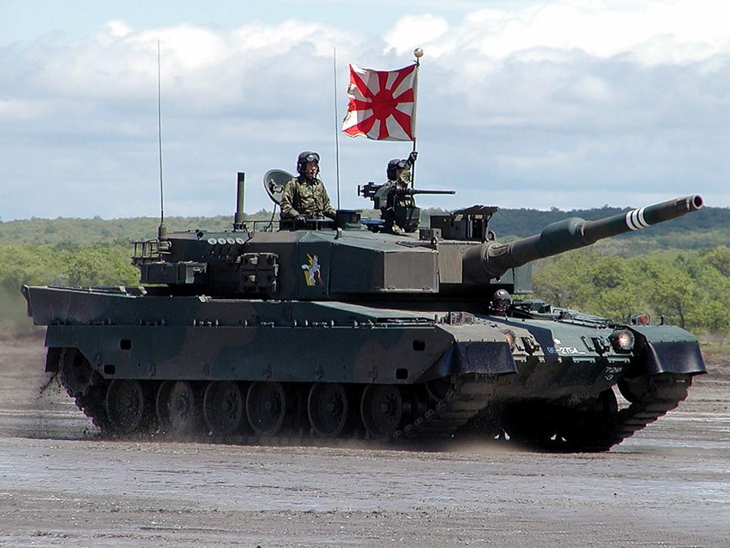 日本陆自10式坦克大秀武力!"减肥"后更专注于本土机动