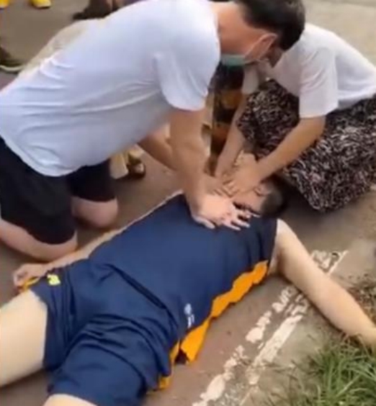 男子公园健身倒地不起,经抢救无效死亡,医生:戴口罩酸中毒了