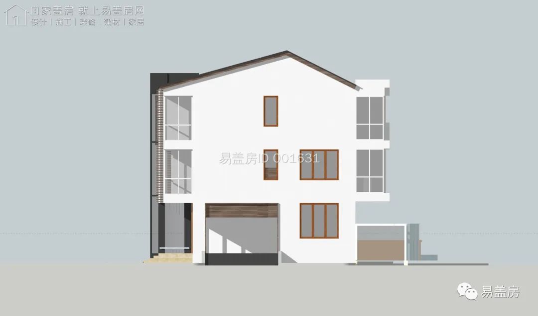 1m×13.9m,浙江绍兴商住两用的现代别墅