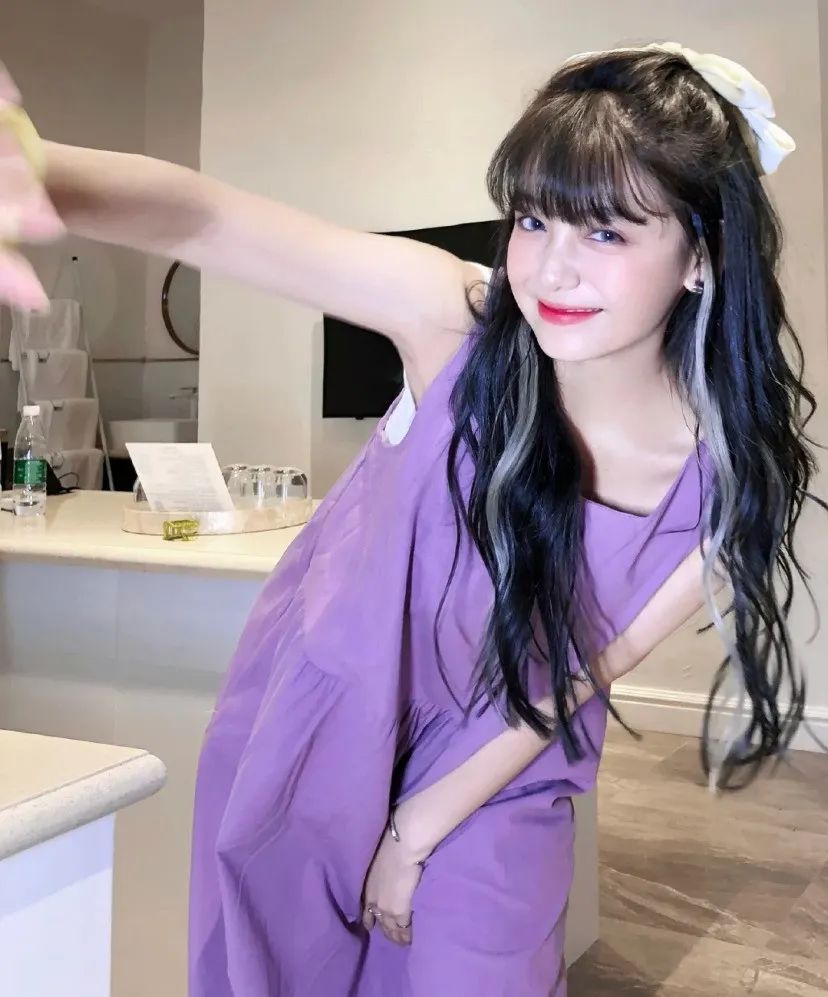 发色,挂耳染,头发,挑染,仙女,妆容