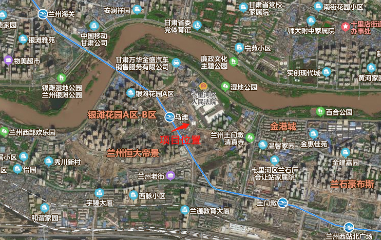 兰州中兴置业在七里河马滩片区的最新规划公示