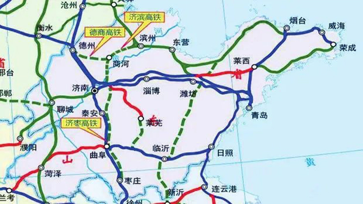 德州至商河高铁力争年内开工 设德州东陵城临邑商河南站