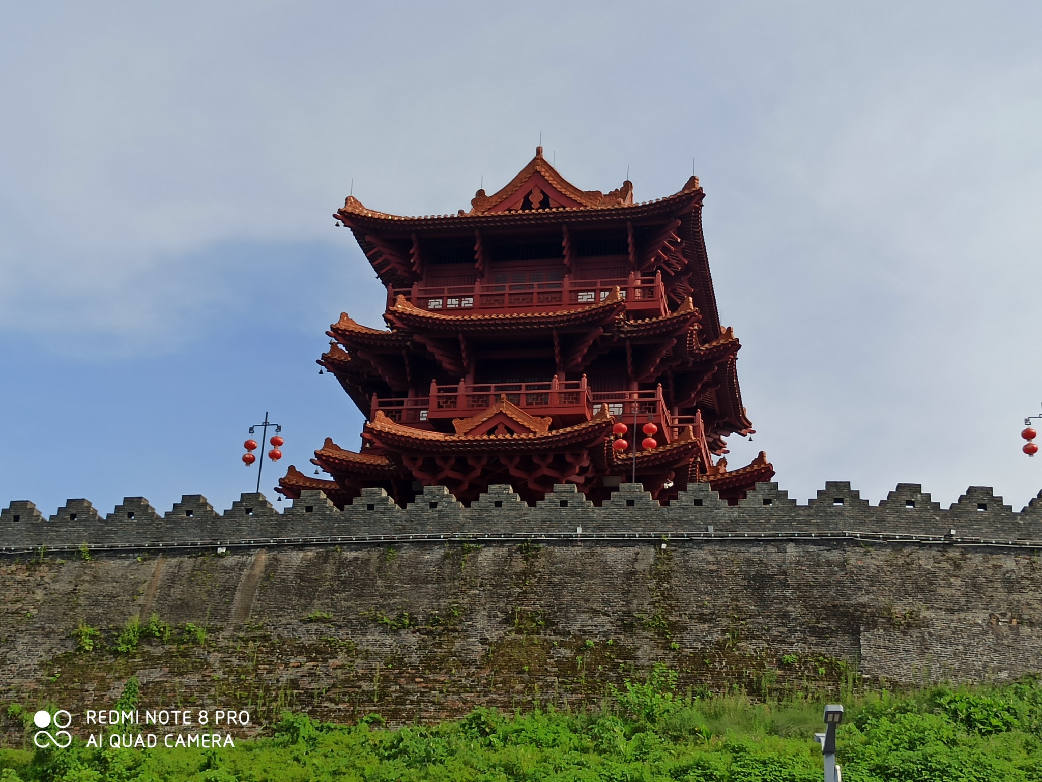 夏游肇庆古城墙