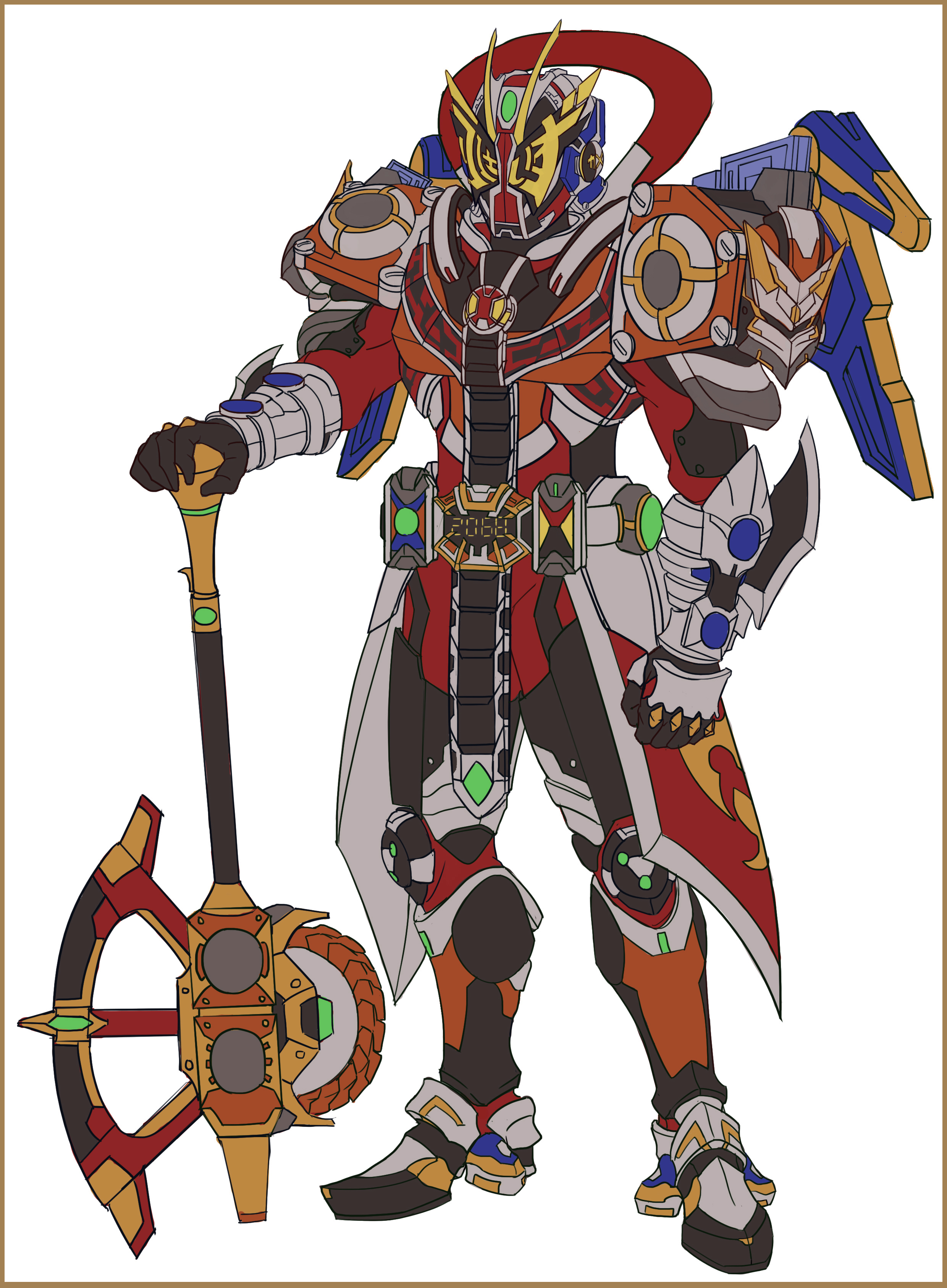 假面骑士同人,假面骑士时王,假面骑士盖茨,女神异闻录5,原创假面骑士