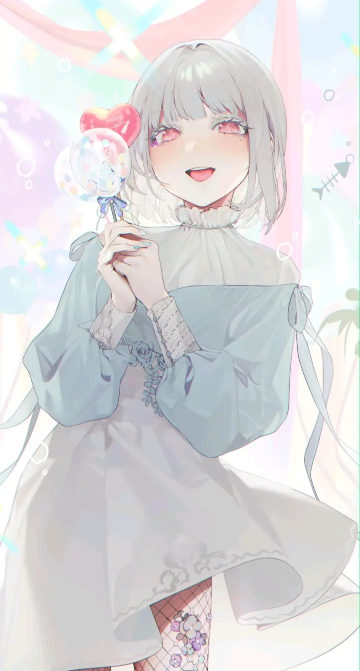 动漫美图壁纸:二次元美少女生气也那么可爱
