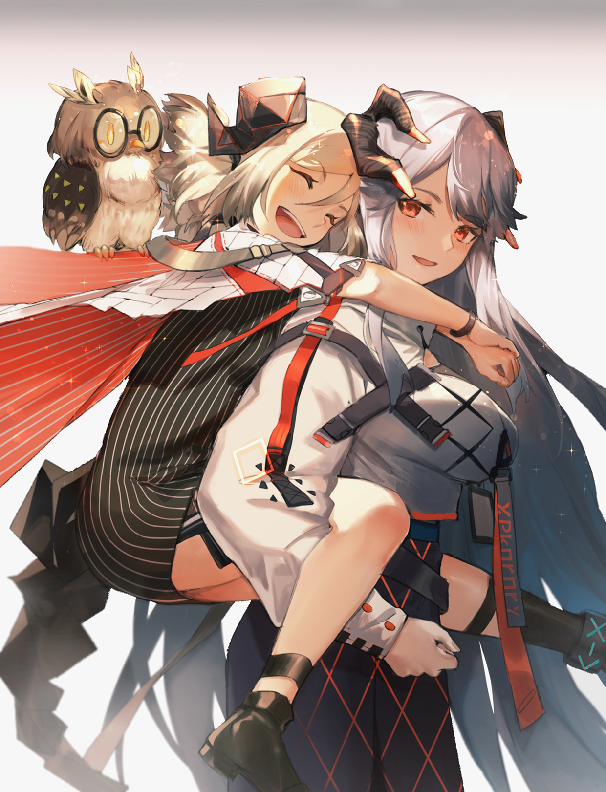二次元美图,明日方舟:看我发现了什么,一只落单的博士