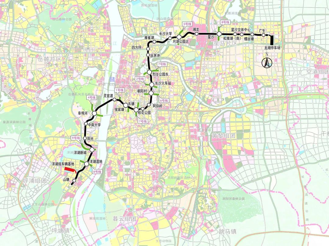 长沙地铁3号线,5号线预计28日起载客运营