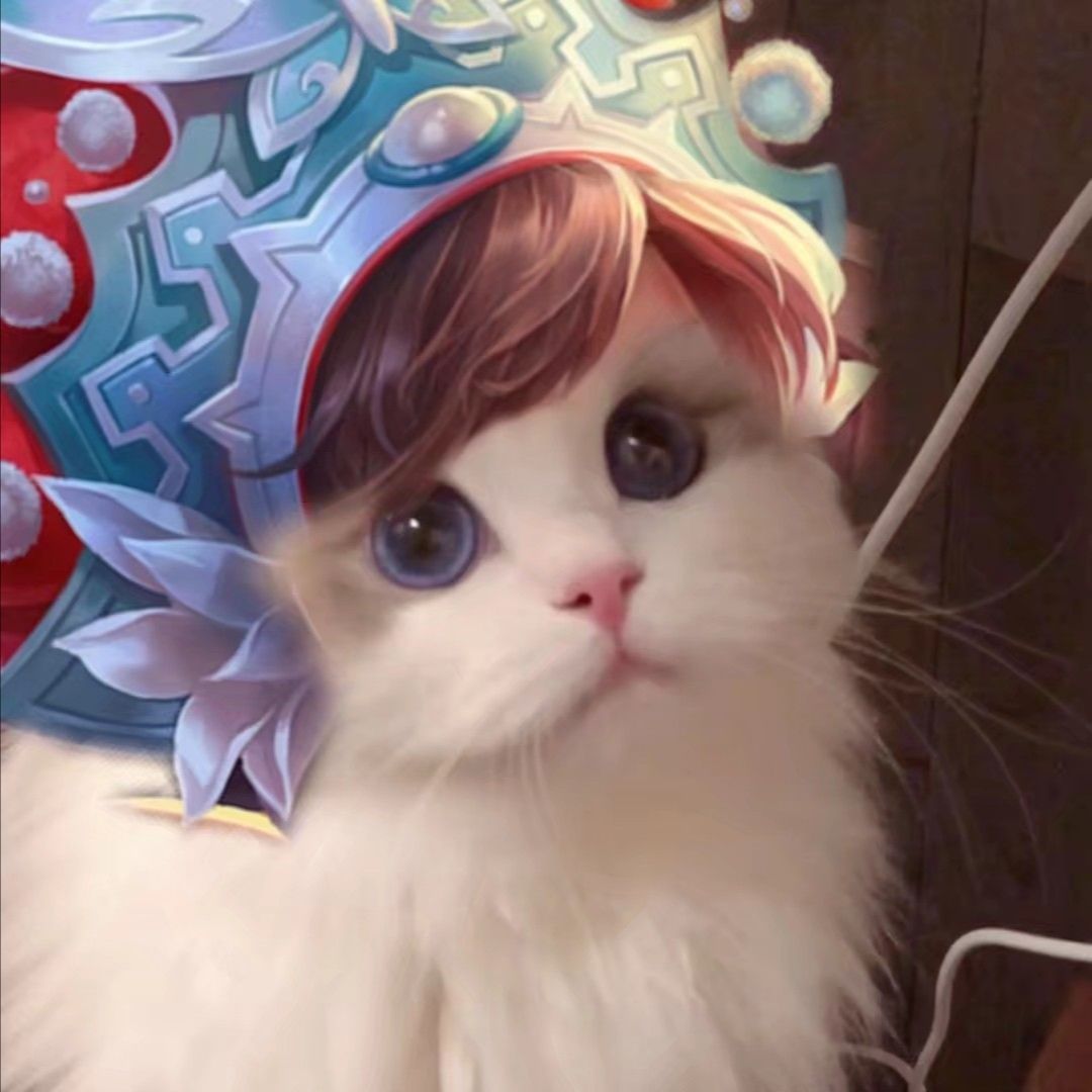 《王者荣耀猫头》猫咪接头男生头像,男孩子也要有猫咪