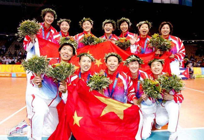 中国女排,王丽娜,女排奥运冠军,女排奥运会