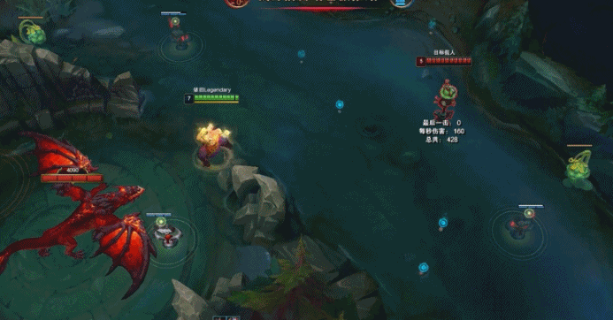 手速很难很好的掩盖这个缺点,所以敌人交闪甚至是利用走位躲开盲僧的