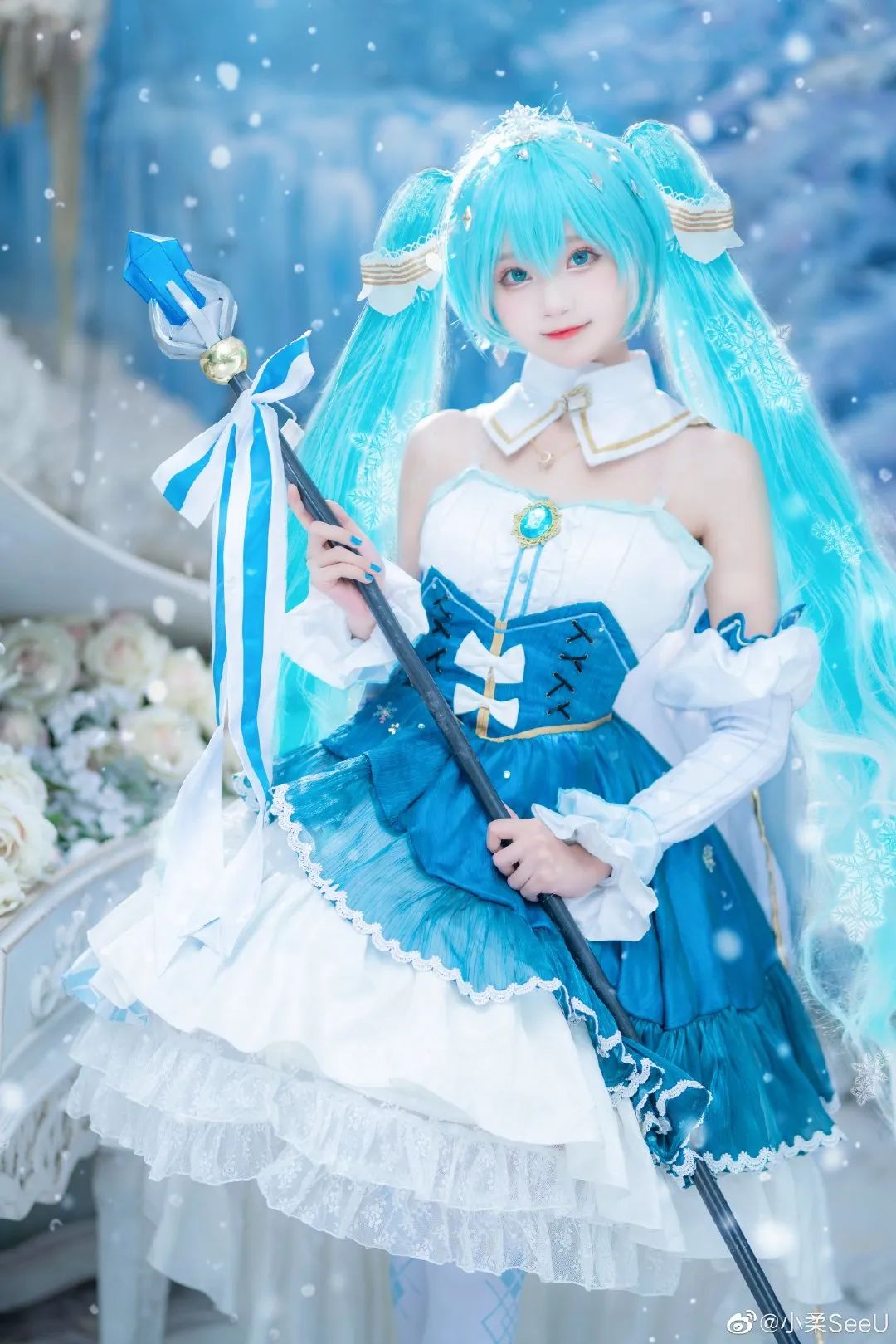 6.25初音未来:唯美可爱少女cos写真
