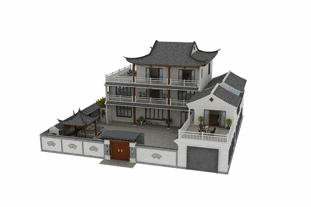 传承千年古韵,匠心营造26×25米大美中式合院