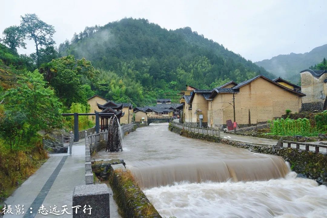 大山,碑坑村,古老村落,下党乡,文旅,廊桥