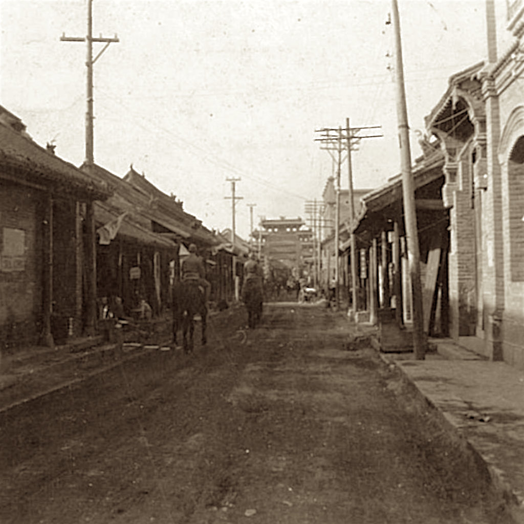 老照片,1939年,人文,新乡,老建筑