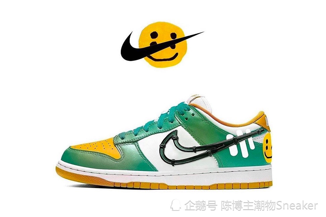 nike dunk low新款联名非官方图