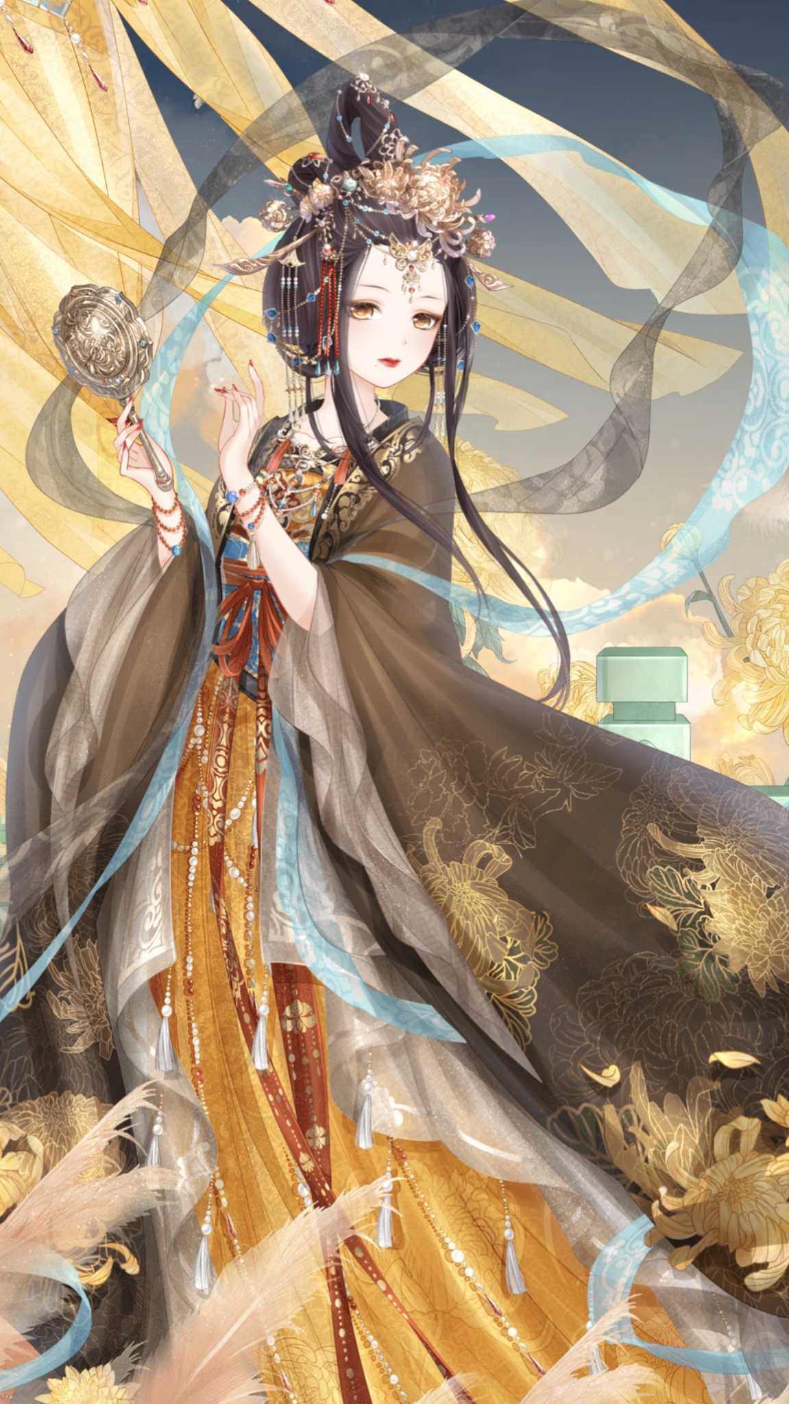 因为很喜欢古诗词 也很喜欢奇迹暖暖中的古风衣服 所以给古诗词搭配了