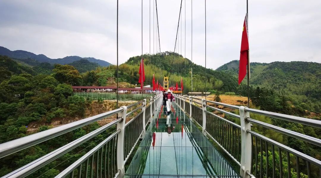 金山村,福安,朱熹,玻璃栈道,峡谷