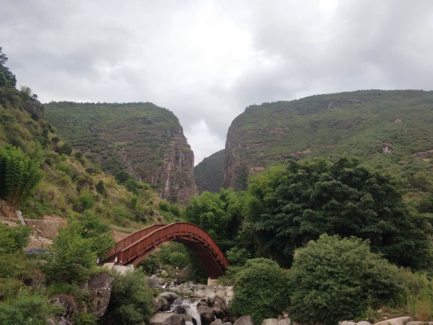 云南大理漾濞,石门关风景区,景色宜人