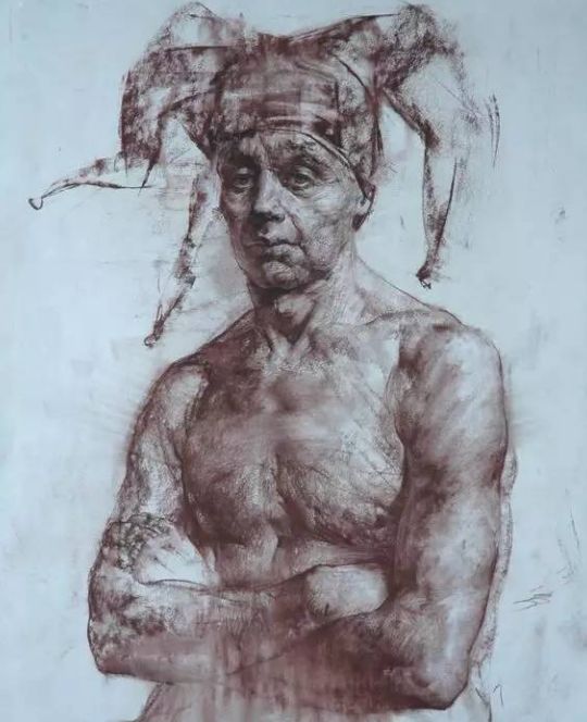 俄罗斯列宾美术学院安德烈·卡塔晓夫素描作品