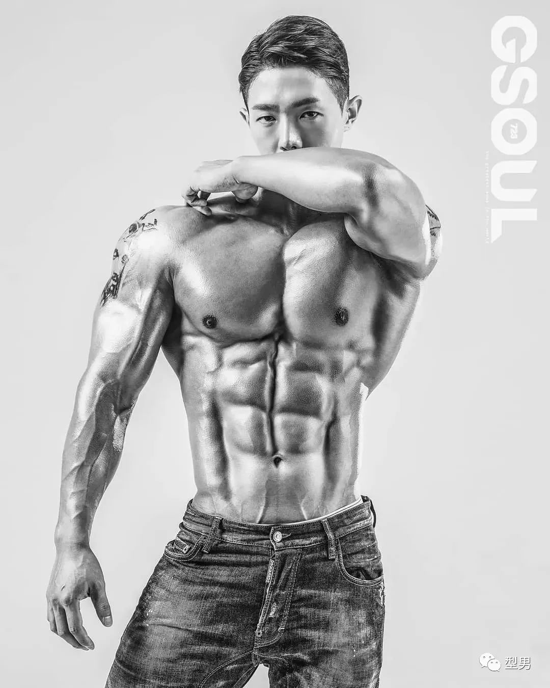 韩国肌肉男水平,其实还是可以的