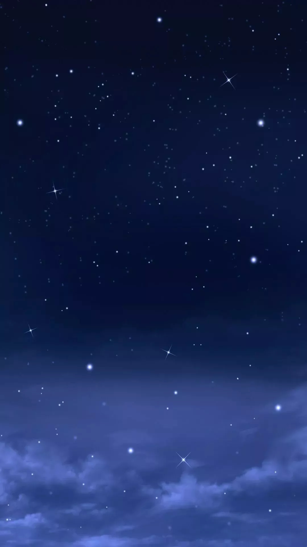 星空壁纸:皓月当空