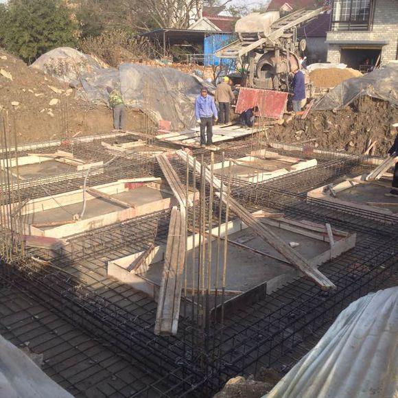 三层农村自建房基础主体到装修施工全过程实拍参考,共