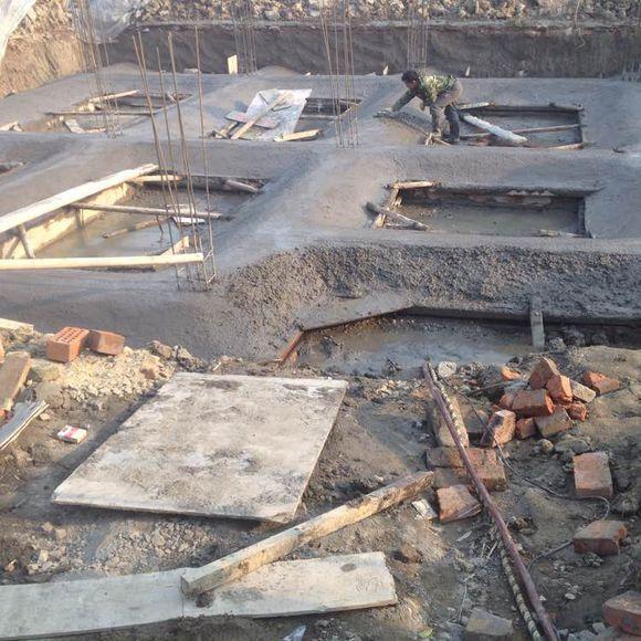 三层农村自建房基础主体到装修施工全过程实拍参考,共