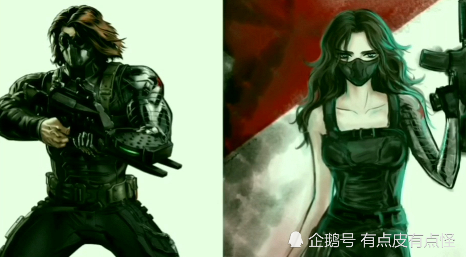 当复仇者联盟全体娘化后,动漫版的女复仇者们