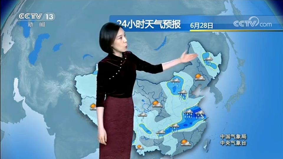 中央气象台:6月28日天气预报,南方雨势依旧猛烈,暴雨不断