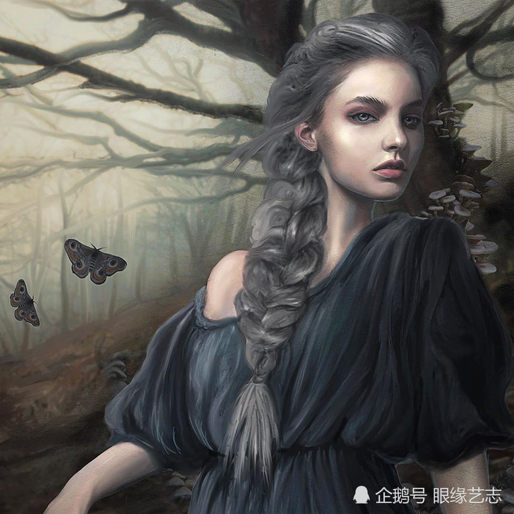 超现实主义,浪漫主义,爱丽丝梦游仙境,油画,黑暗童话
