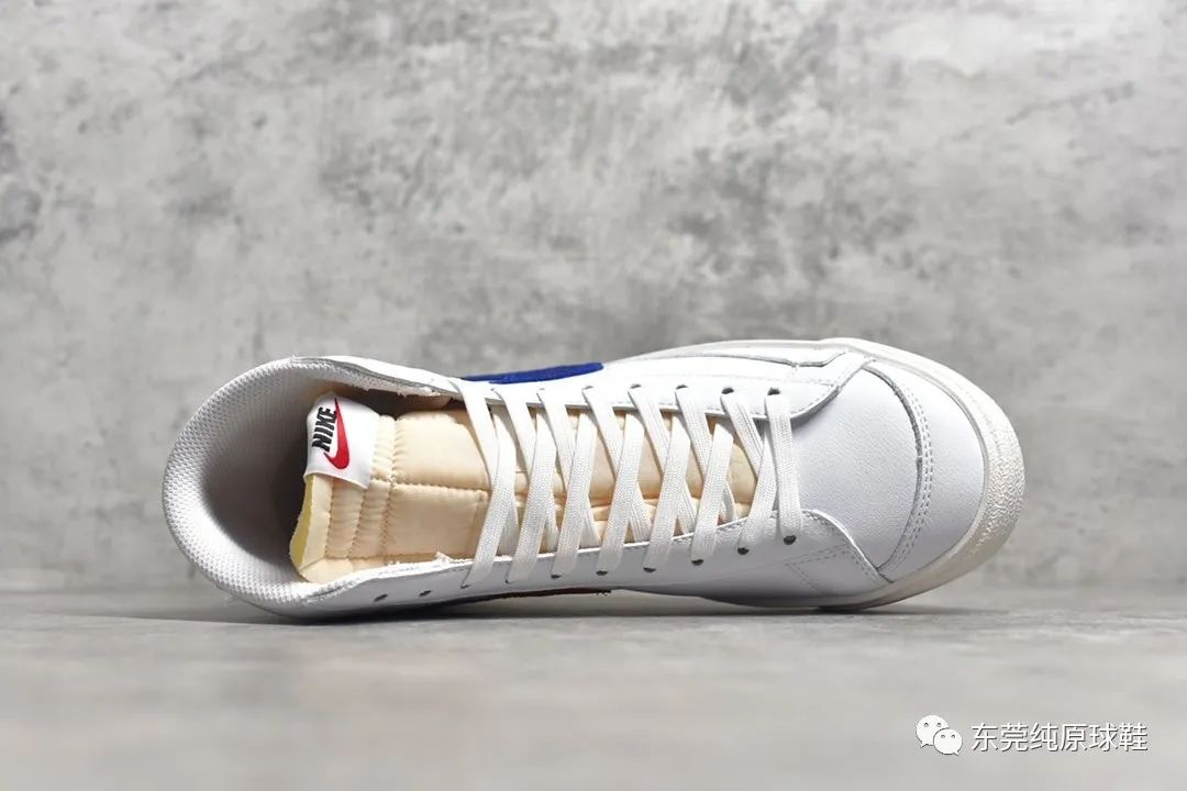 鸳鸯红蓝蛇皮纹,nike blazer 开拓者实拍开箱测评