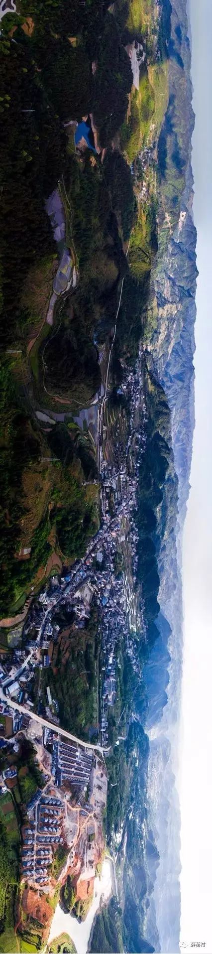 航拍花垣:一条渡船,两省连线,地下矿藏一绝的民乐镇