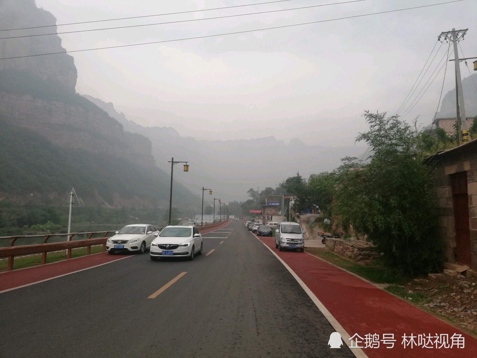 河南林州大峡谷石板岩,发展中的旅游休闲胜地