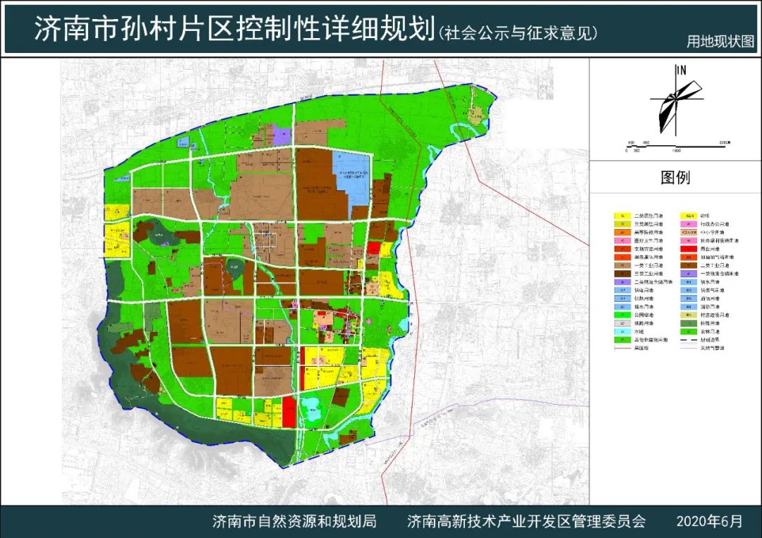 孙村,济南高新技术产业开发区,济南市规划局,经十东路