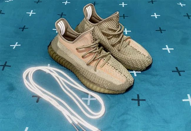 鞋带买一赠一!yeezy 350 v2 新配色实物曝光!