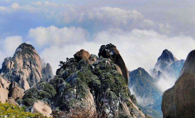 天柱山风景区,安徽,小天池,秦岭,炼丹湖