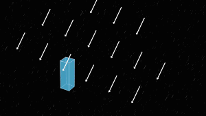 现在你就能理解了,在雨中人不管怎么变换形状,真正重要的是人在雨场中