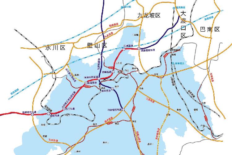 川渝合作再添交通"大动脉" 江津至泸州北线高速公路开工建设