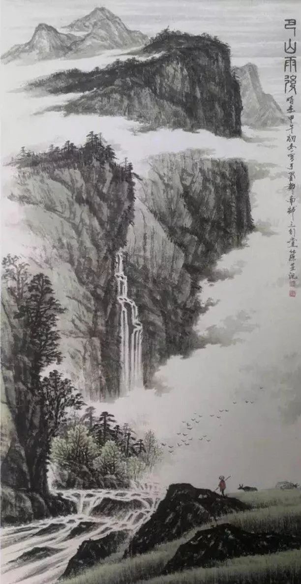 高山流水,丛树荫浓——国画山水欣赏