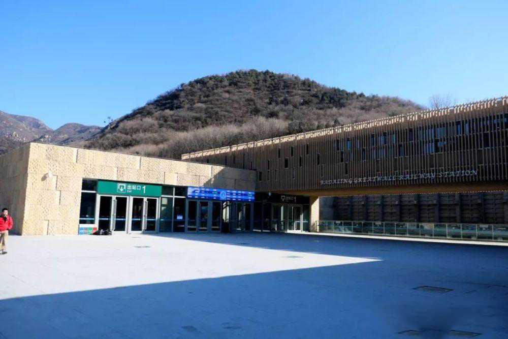 高铁,北京,长城,八达岭,火车站