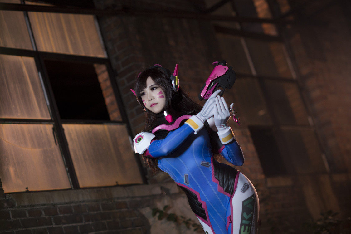 《守望先锋》dva cosplay