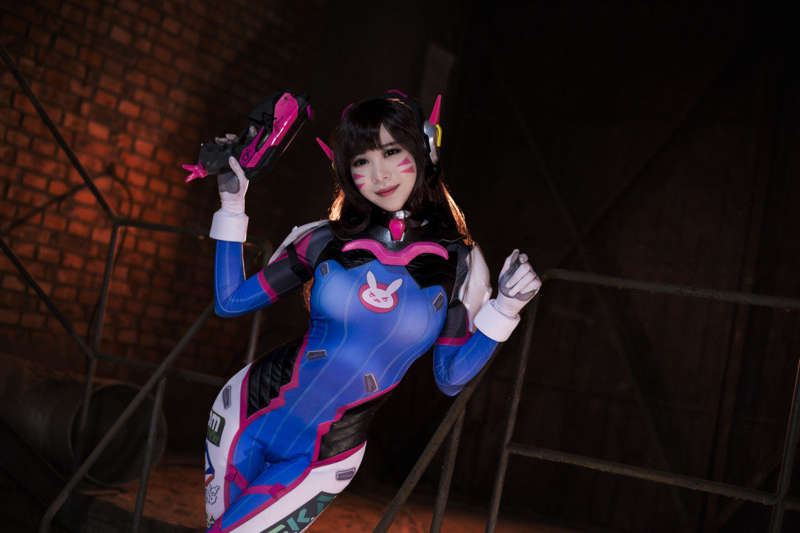 《守望先锋》dva cosplay