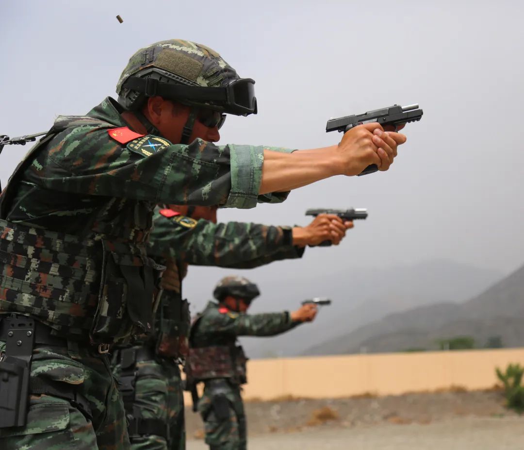 步(手)枪转换射击 步(手)枪奔袭运动射击 自动步枪多种姿势射击 本能