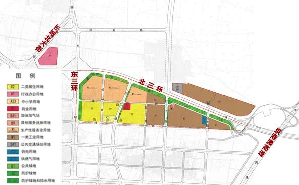 保定市莲池区百楼镇控制性详细规划图公布 临近深圳园