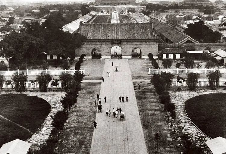 老照片:100年前,北京的样子