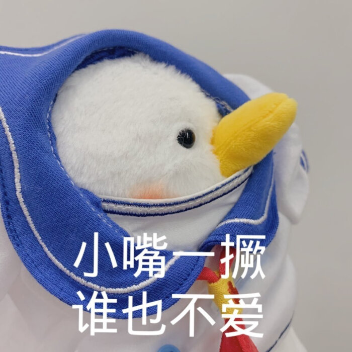 土味情话,表情包,可爱表情,小鸭子