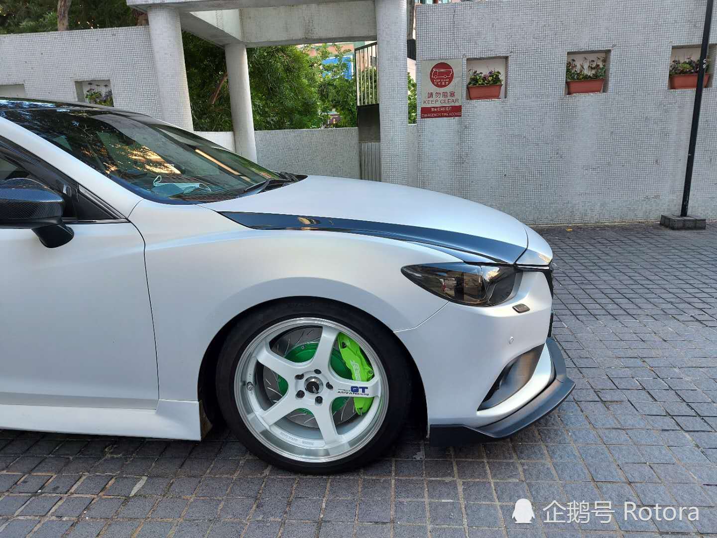 马自达阿特兹改装rotora刹车