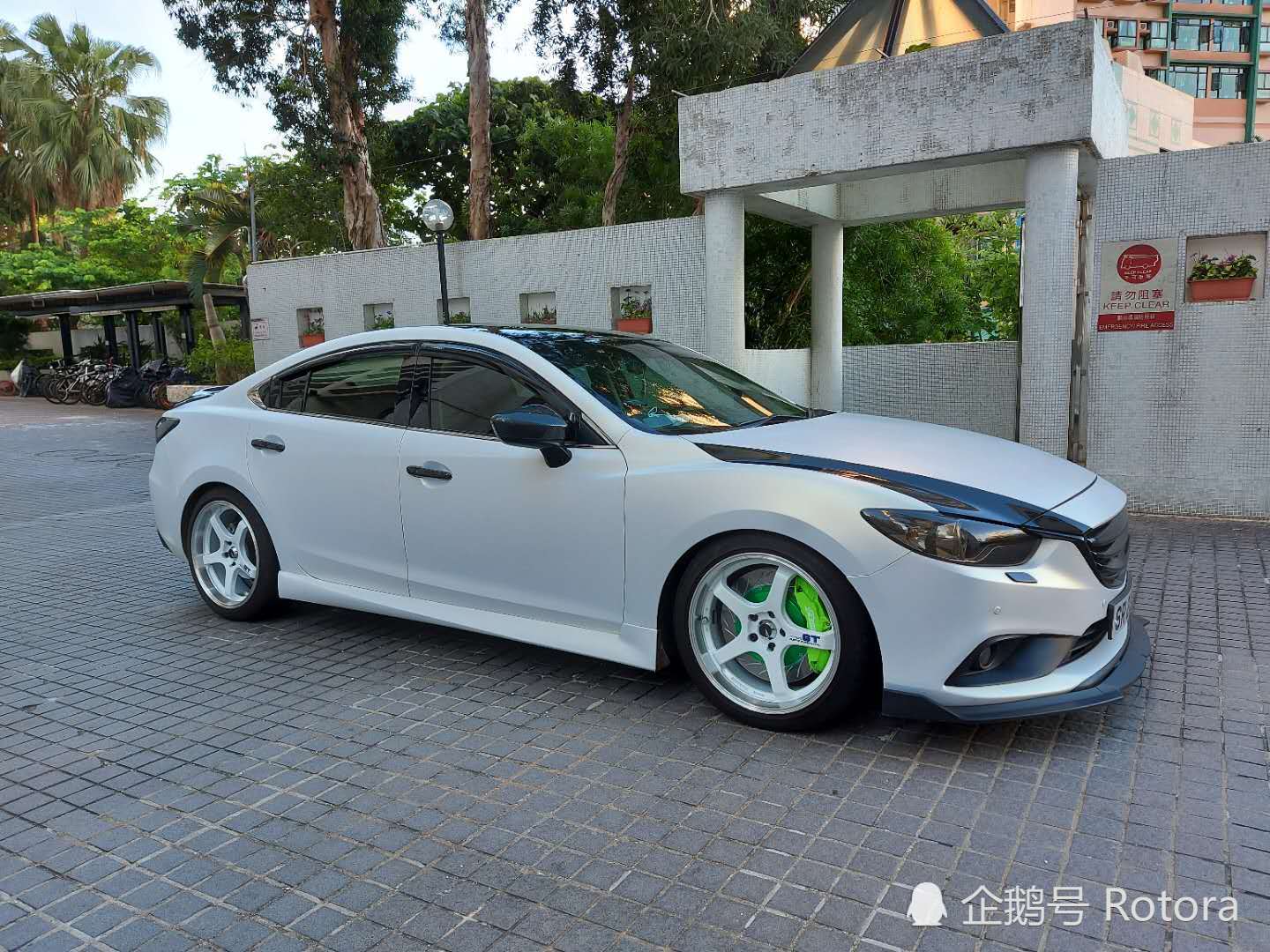 马自达阿特兹改装rotora刹车
